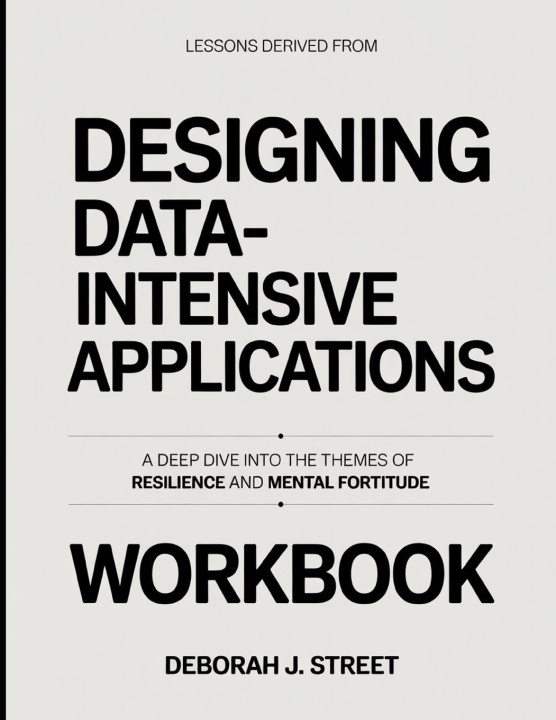 Boek Lessons Derived From Designing Data-Intensive Applications Deborah J. Street