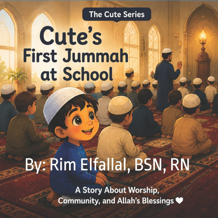 Książka Cute's First Jummah at School Rim Elfallal RN
