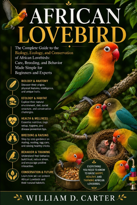 Carte AFRICAN LOVEBIRD William D. Carter.