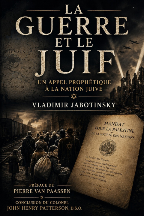 Buch La Guerre et le Juif Vladimir Jabotinsky