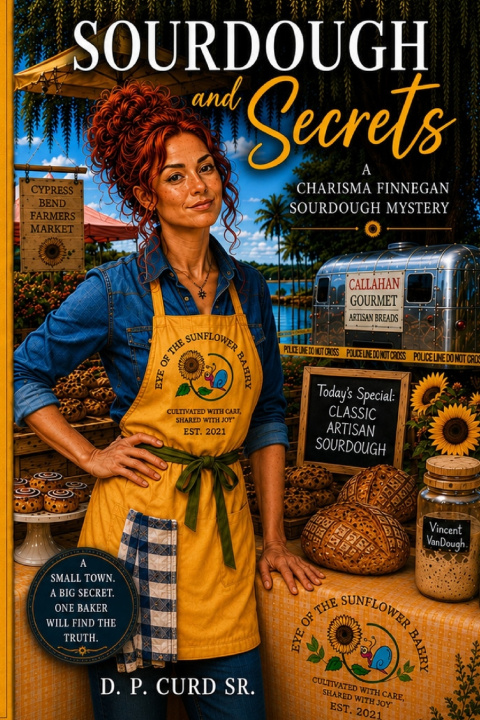 Książka Sourdough and Secrets David Patrick Curd Sr.