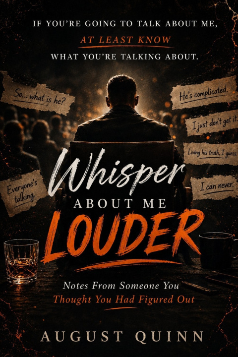 Carte Whisper about me Louder August Quinn