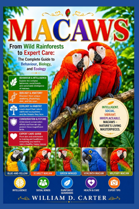 Książka MACAWS WILLIAM D. CARTER