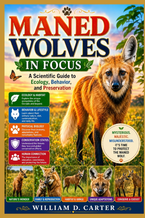 Carte MANED WOLVES IN FOCUS WILLIAM D. CARTER
