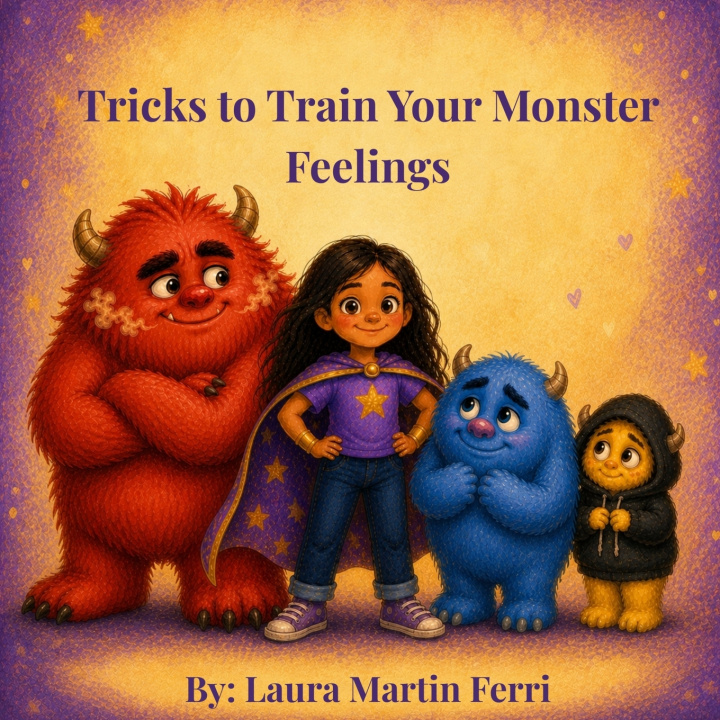Książka Tricks to Train Your Monster Feelings Laura Martin Ferri