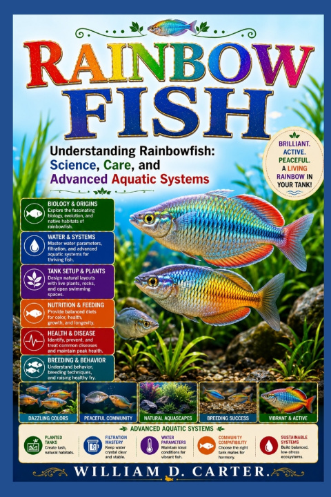Carte RAINBOW FISH WILLIAM D. CARTER