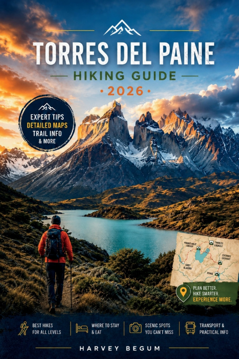 Buch TORRES DEL PAINE Hiking Guide 2026 Harvey Begum