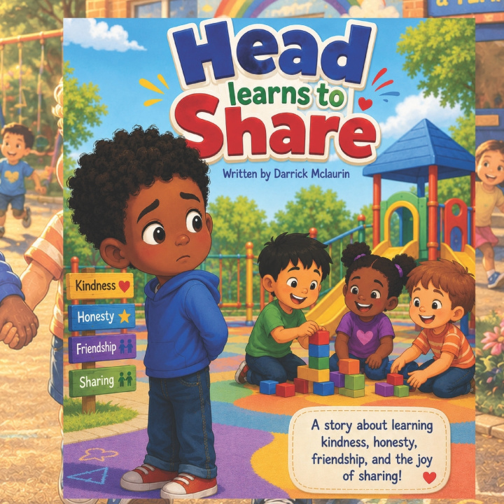 Книга Head learns to share Darrick Mclaurin