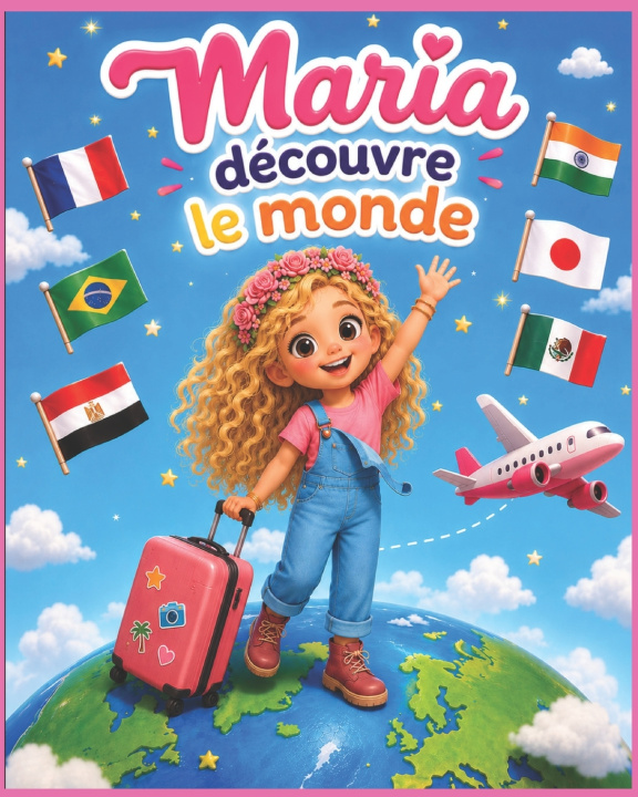Carte Maria découvre le monde Melissa Hernandez