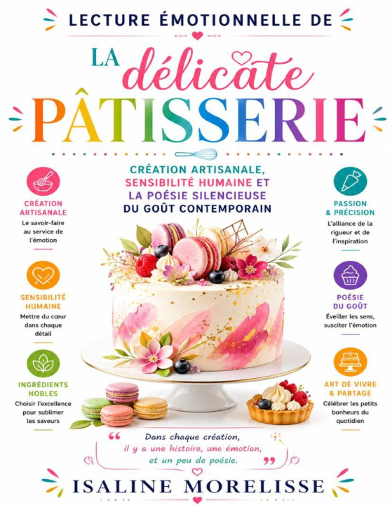 Libro Lecture émotionnelle de La délicate pâtisserie Isaline Morelisse