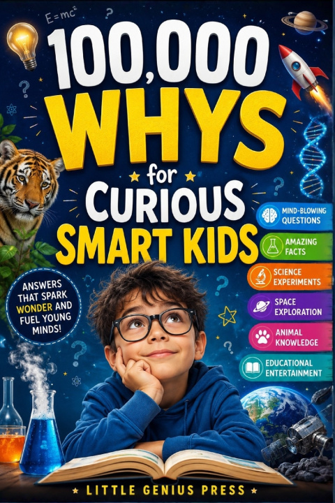 Knjiga 100,000 Whys for Curious Smart Kids Little Genius Press
