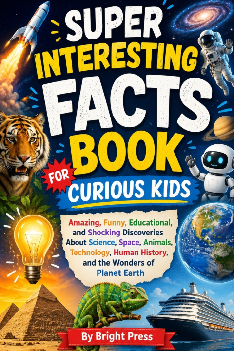 Buch Super Interesting Facts Book For Curious Kids Bright Press