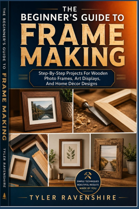 Книга THE BEGINNER'S GUIDE TO FRAME MAKING TYLER RAVENSHIRE