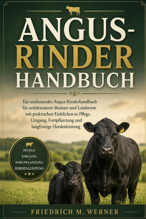 Könyv ANGUS-RINDERHANDBUCH FRIEDRICH M. WERNER