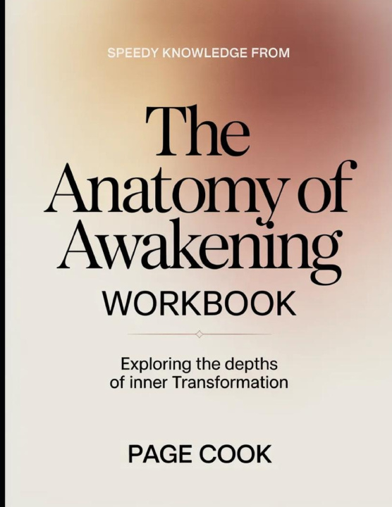 Knjiga Speedy Knowledge from The Anatomy of Awakening Page Cook