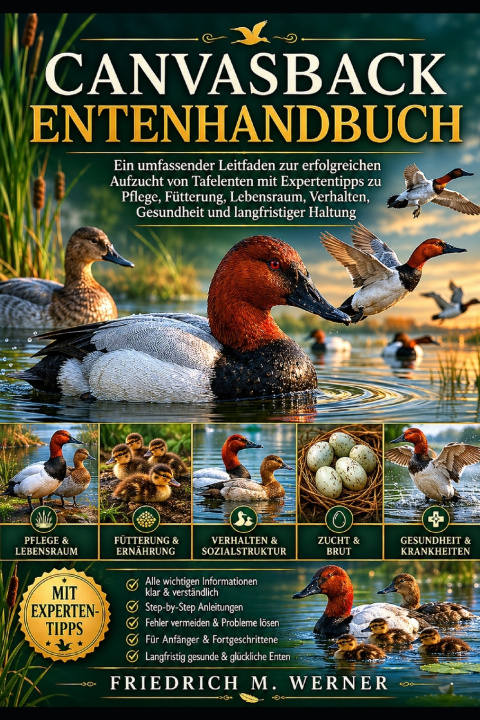 Carte CANVASBACK ENTENHANDBUCH FRIEDRICH M. WERNER