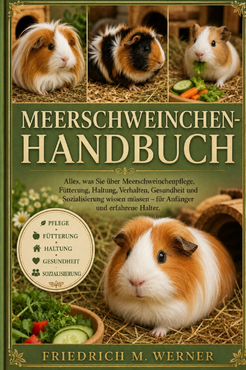 Książka MEERSCHWEINCHEN-HANDBUCH FRIEDRICH M. WERNER