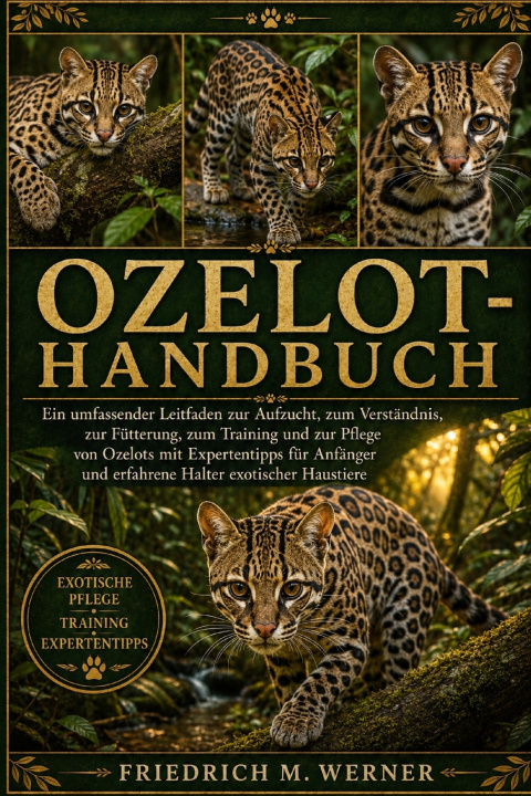 Könyv Ozelot-Handbuch FRIEDRICH M. WERNER