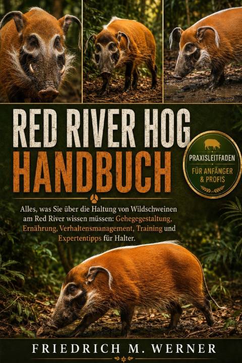 Carte RED RIVER HOG HANDBUCH FRIEDRICH M. WERNER