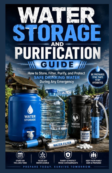 Buch Water Storage and Purification Guide. kaleigh S gracia