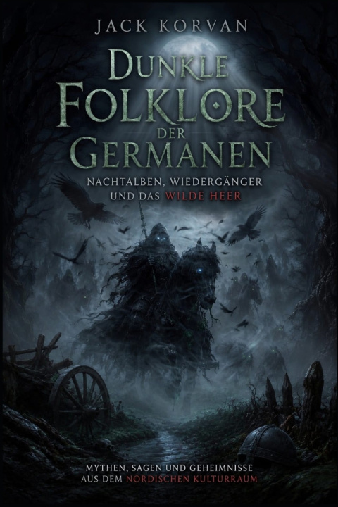 Buch Dunkle Folklore der Germanen Jack Korvan