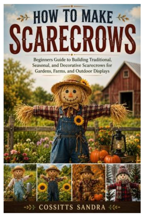 Книга How to Make Scarecrows Cossitts Sandra