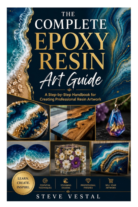 Книга The Complete Epoxy Resin Art Guide Steve Vestal