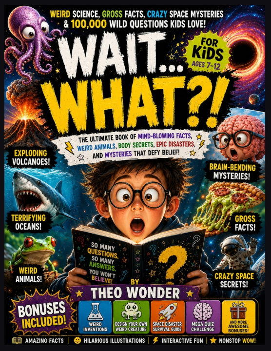 Βιβλίο Wait... WHAT?! Theo Wonder