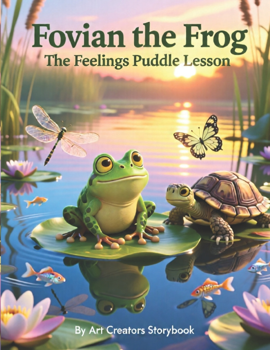 Buch Fovian the Frog The Feelings Puddle Lesson Art Creators