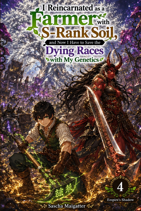 Kniha I Reincarnated as a Farmer with S-Rank Soil, and Now I Have to Save the Dying Races with My Genetics Sascha Maigatter