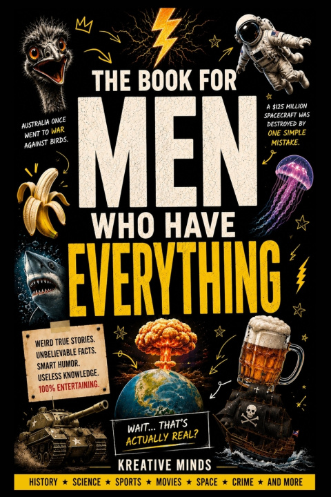 Könyv The Book For Men Who Have Everything Kreative Minds