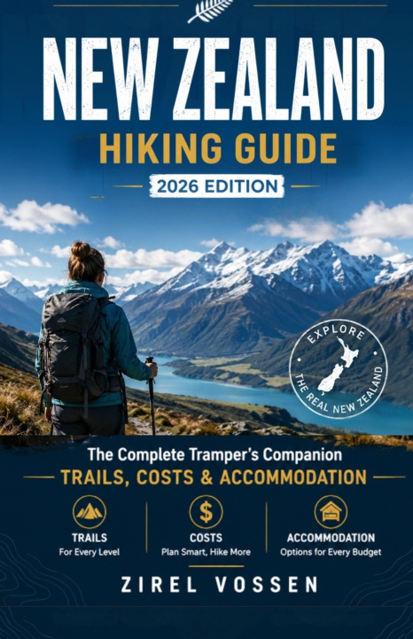 Buch New Zealand Hiking Guide 2026 Edition Zirel Vossen