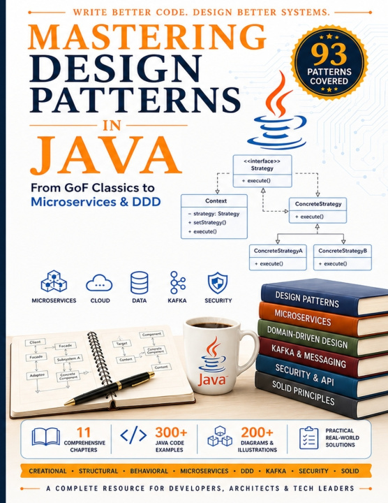 Książka Mastering Design Patterns in Java Hassan Naqvi