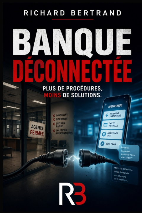Książka Banque déconnectée Richard BERTRAND