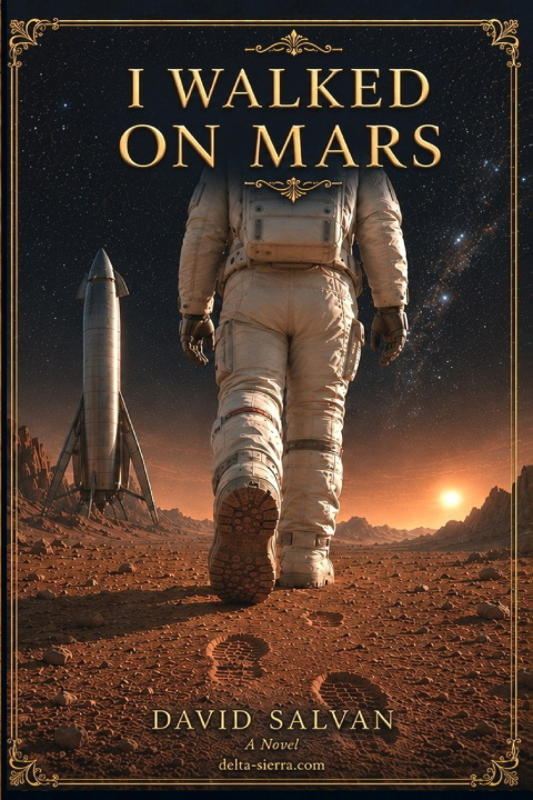 Carte I Walked on Mars David SALVAN