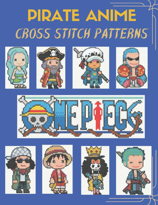 Boek ANIME PIRATE CROSS STITCH PATTERNS BASAR BESIMLER