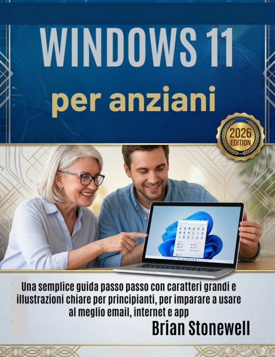 Книга Windows 11 per anziani BRIAN STONEWEL