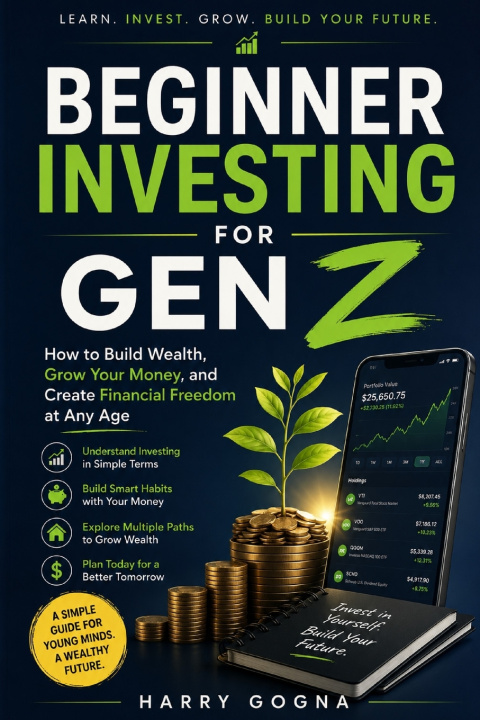 Könyv Beginner Investing for Gen Z Harry Gogna