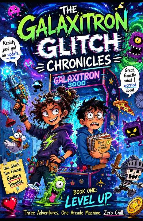Carte The Galaxitron Glitch Chronicles Elizabeth Ibrahim