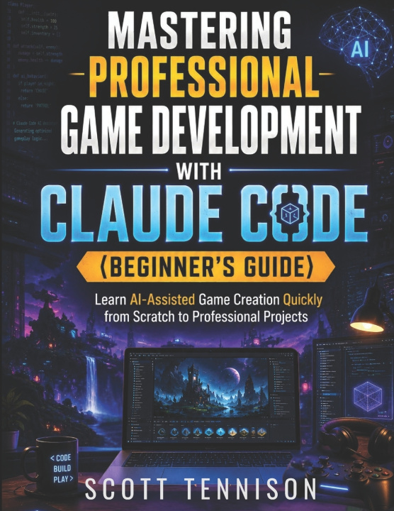 Boek Mastering Professional Game Development with Claude Code (Beginner's Guide) Scott Tennison