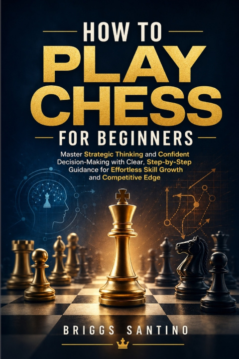 Книга HOW TO PLAY CHESS FOR BEGINNERS Briggs Santino