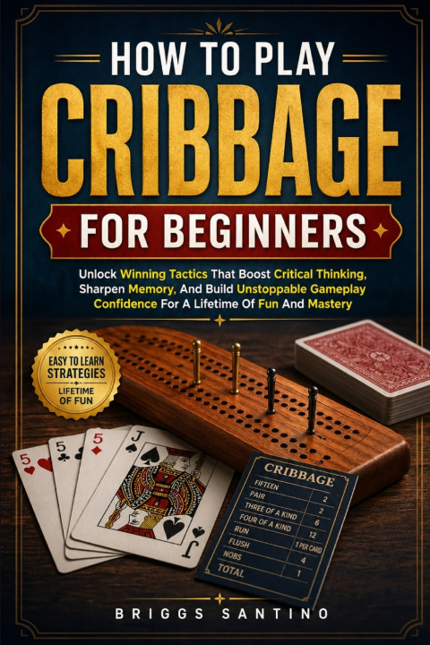 Buch HOW TO PLAY CRIBBAGE FOR BEGINNERS Briggs Santino