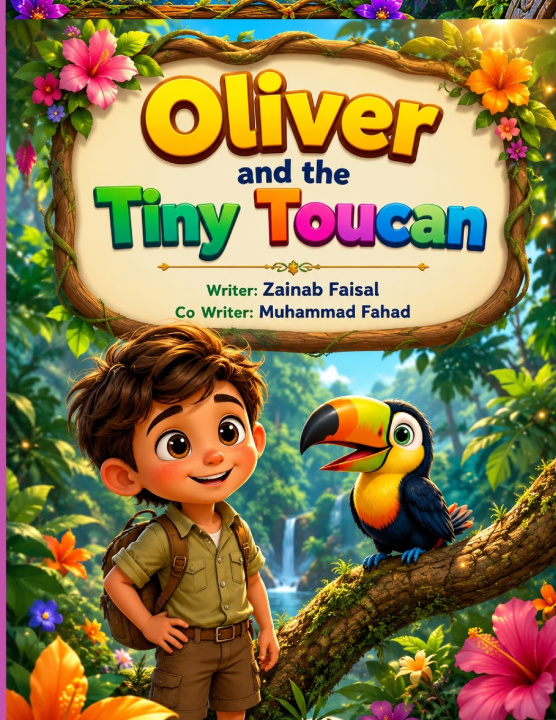 Könyv Olivier and the Tiny Toucan Muhammad Fahad