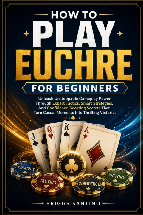 Книга HOW TO PLAY EUCHRE FOR BEGINNERS Briggs Santino