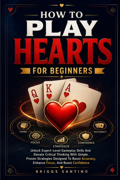 Carte HOW TO PLAY HEARTS FOR BEGINNERS Briggs Santino