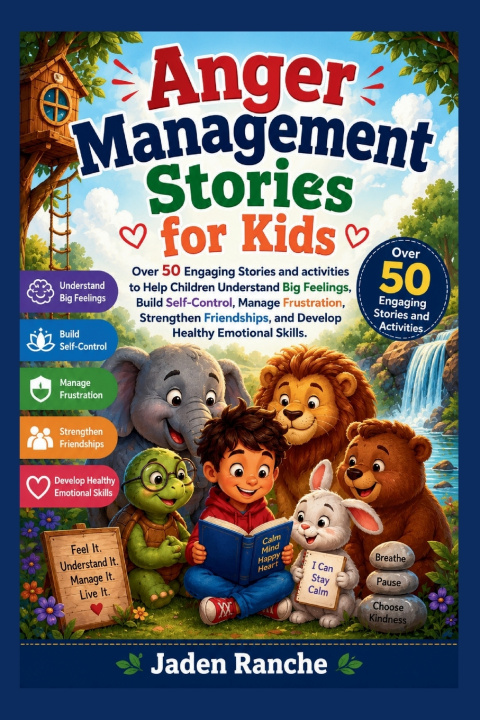 Libro Anger Management Stories for Kids Jaden Ranche