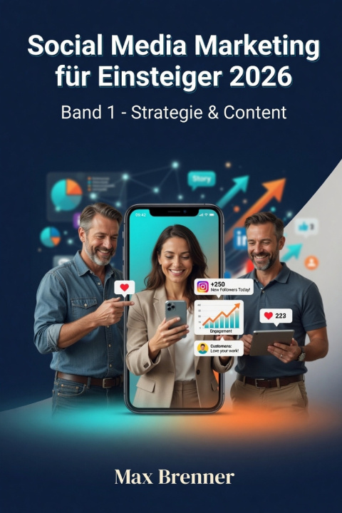 Libro Social Media Marketing für Einsteiger 2026 - Band 1 Max Brenner