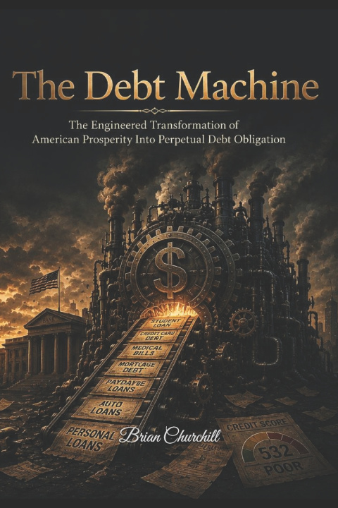 Книга The Debt Machine Brian Churchill