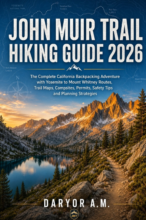 Libro John Muir Trail Hiking Guide 2026 DARYOR A.M.