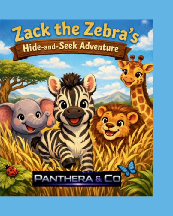 Kniha Zack the Zebra's Hide and Seek Adventure Panthera & Co